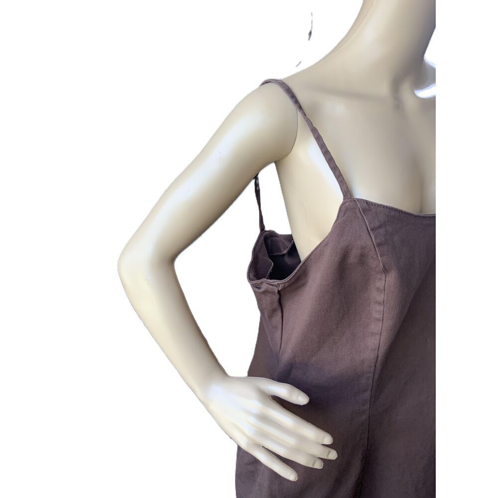 Divided Chocolate Brown Midi Dress - Picture 4 of 13